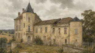 Le ch&acirc;teau d&rsquo;Esclignac des fr&egrave;res Bogdanoff reste menac&eacute; d&rsquo;effondrement