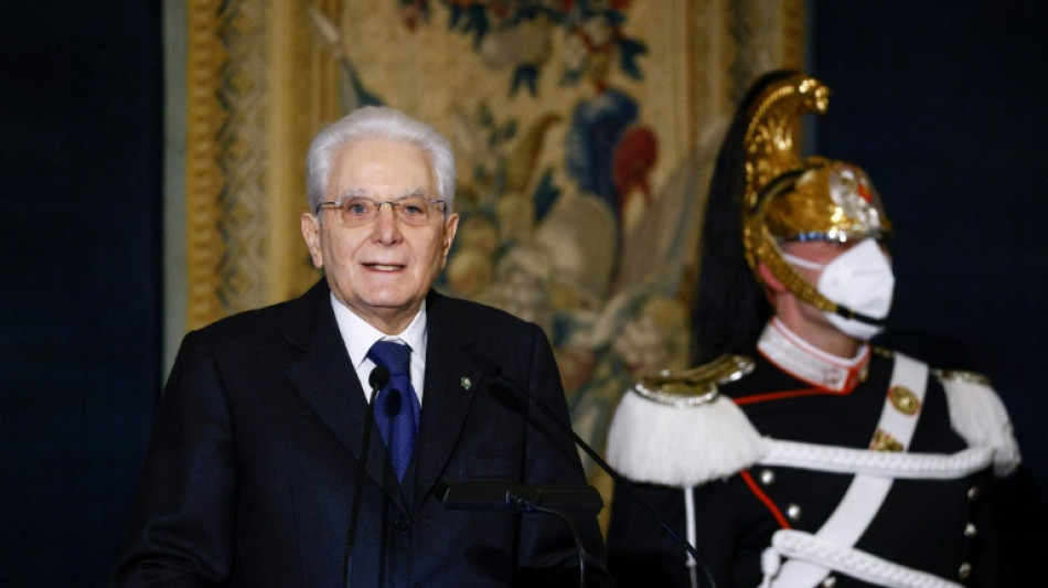 Italiens Pr&auml;sident Mattarella f&uuml;r zweite Amtszeit vereidigt