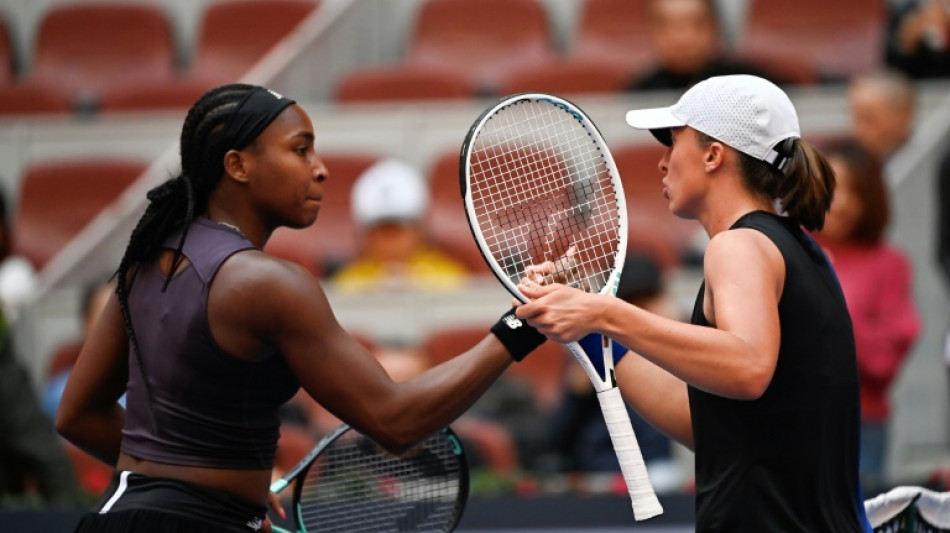 Swiatek ends Gauff win streak to reach China Open final