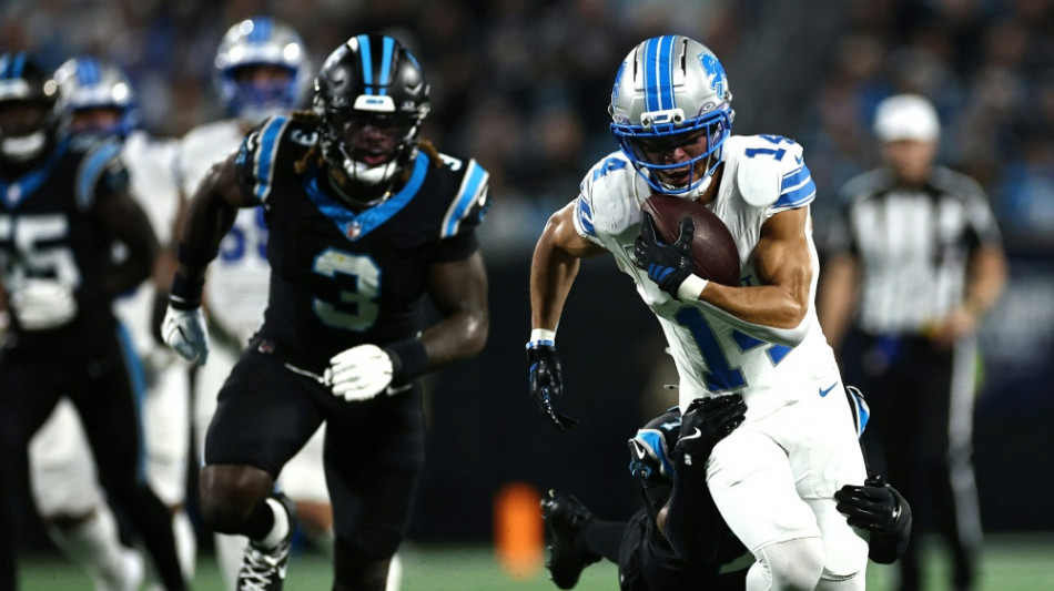 NFL: St. Browns Lions unterliegen den Panthers
