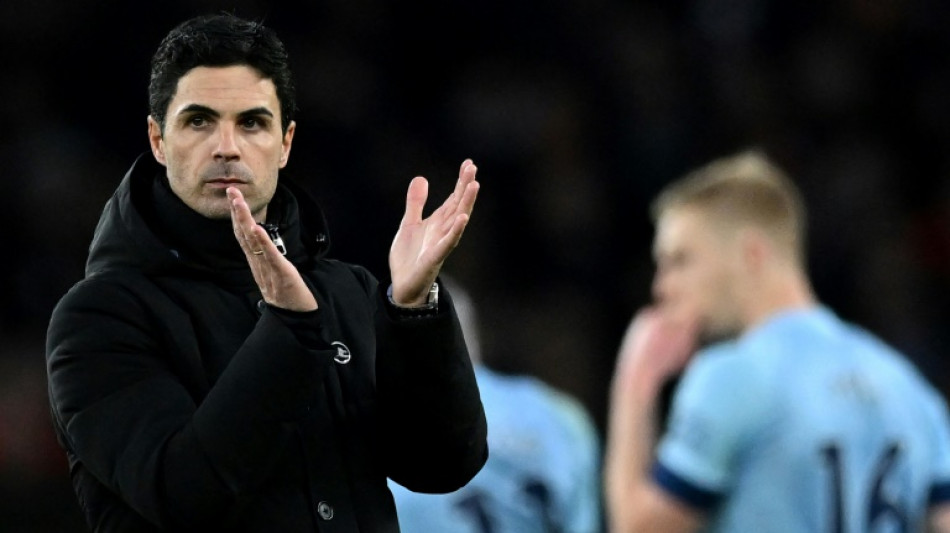 Arteta says Arsenal fuelled by anger of injustice for Man City clash