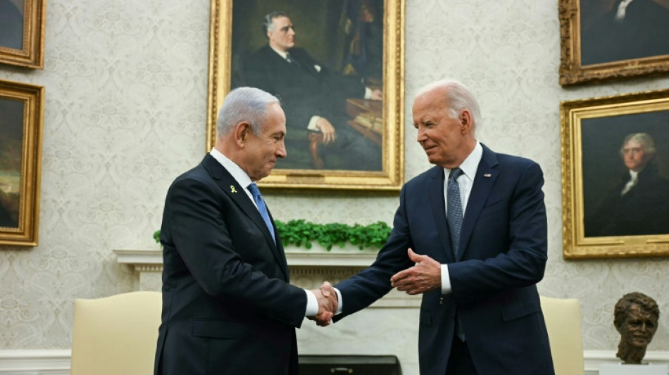 Biden e Netanyahu se re&uacute;nem para abordar guerra em Gaza