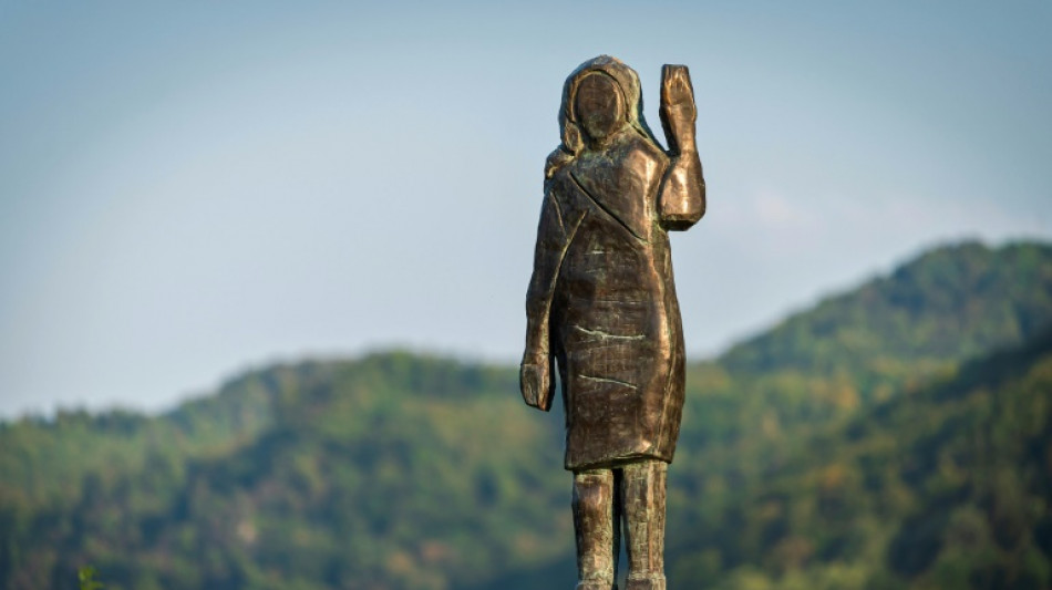 Slovenia probes disappearance of latest Melania Trump statue