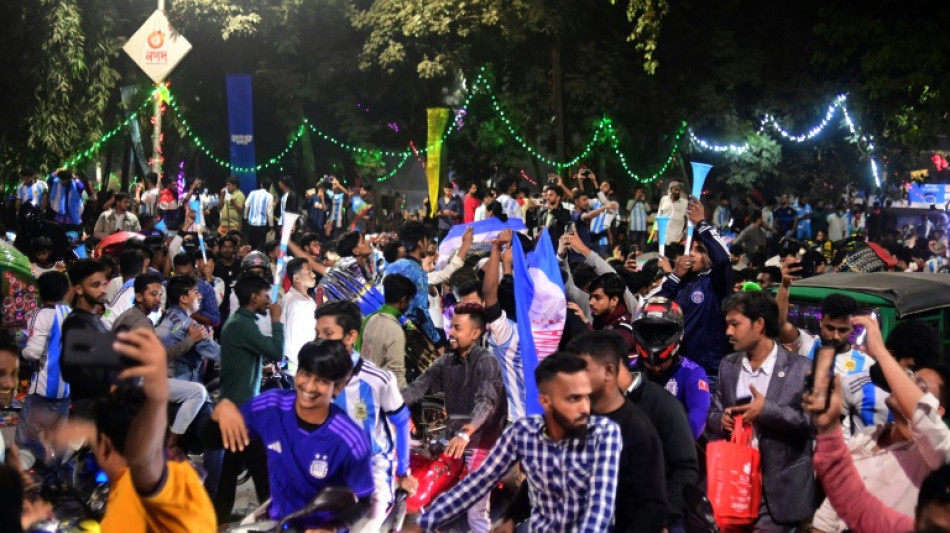 Thousands in Bangladesh capital cheer Argentina World Cup win