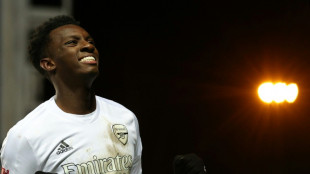 Nketiah double sends Arsenal into FA Cup clash with Man City