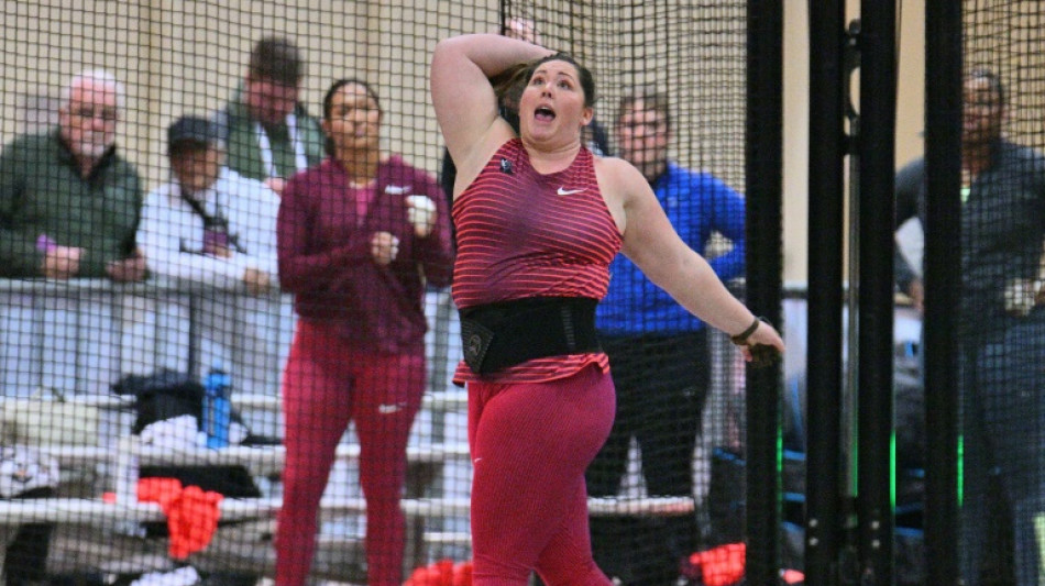 Price sets world best in women's weight throw at US Indoors