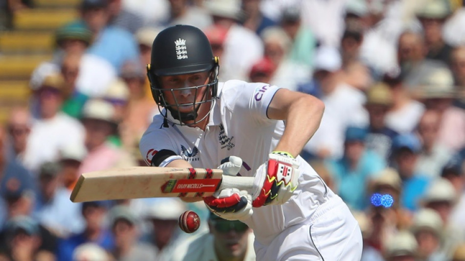 Crawley falls on stroke of lunch as Australia hit back in Ashes opener