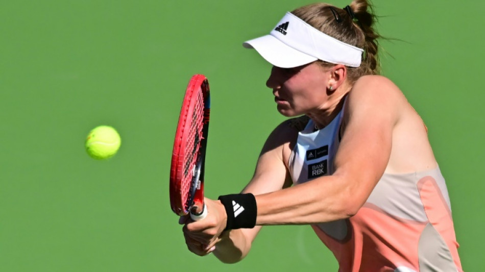 Wimbledon champion Rybakina advances at Indian Wells, Fritz breezes