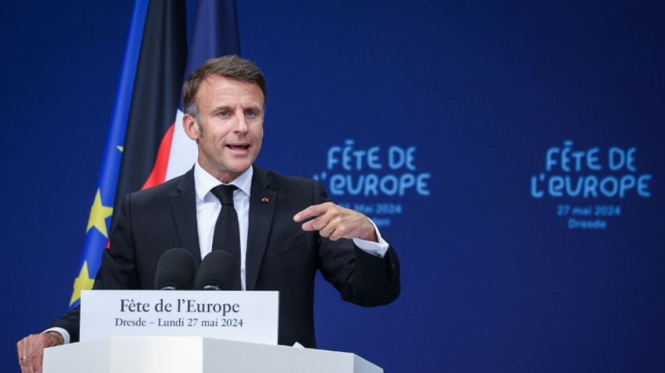 Europa deve pensar na pr&oacute;pria 'defesa e seguran&ccedil;a' frente &agrave; amea&ccedil;a russa, diz Macron