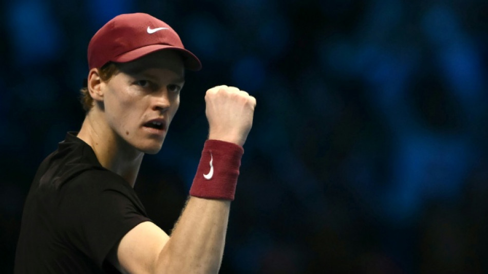 Sinner beats De Minaur to reach ATP Finals title match