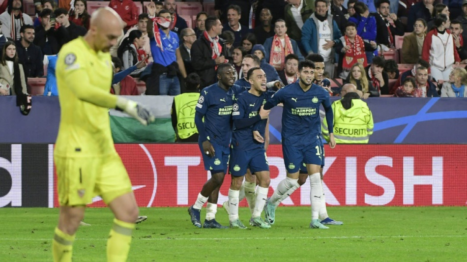 Sevilla crash out of Champions League after PSV comeback