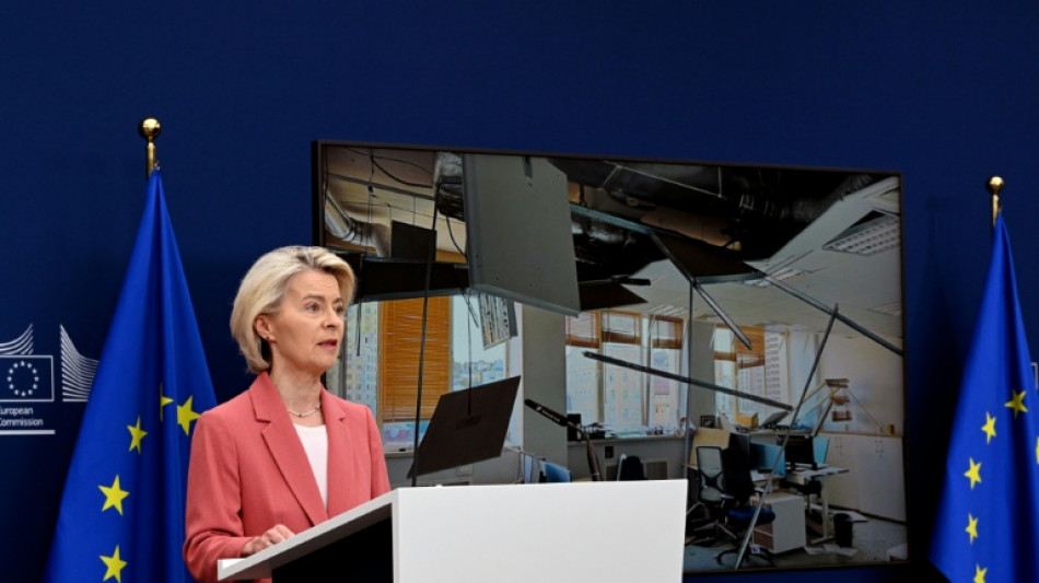 Von der Leyen "empört" über russischen Angriff in Kiew - Russischer Gesandter einbestellt