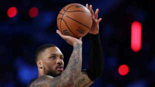 Lillard matches NBA 3-point contest mark in injury return