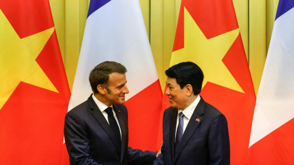 Macron au Vietnam pour promouvoir un ordre mondial "fondé sur le droit", face à Trump et Xi