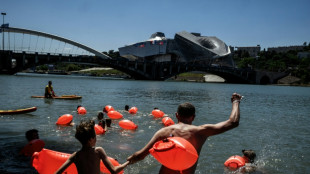 En pleine canicule, les Lyonnais s'offrent une "baignade dérivante" sur le Rhône