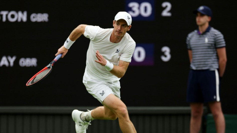 Two-time champion Murray sweeps into Wimbledon second round