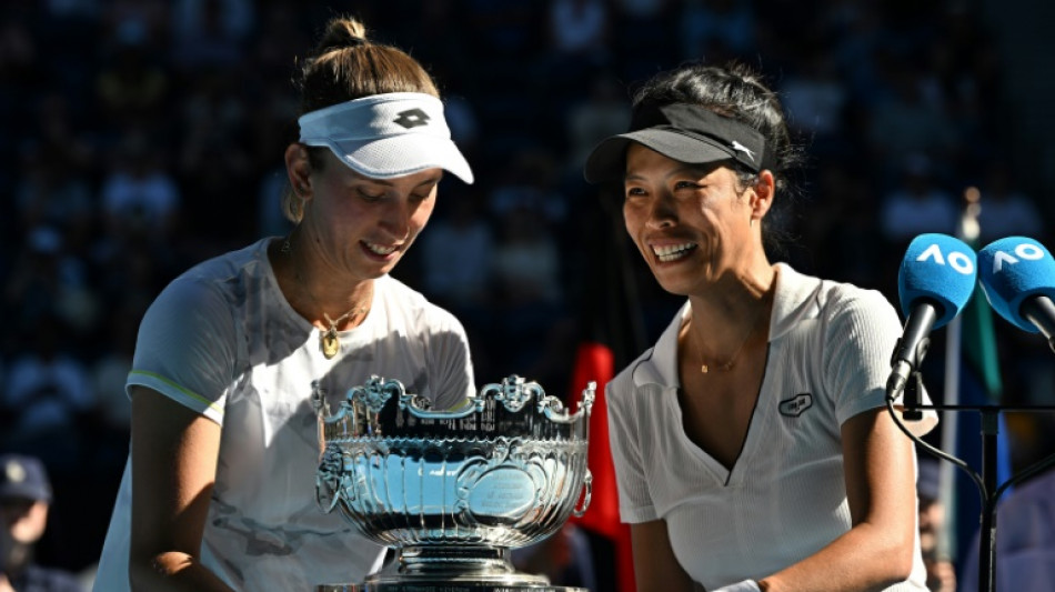Hsieh and Mertens claim Australian Open women's doubles title