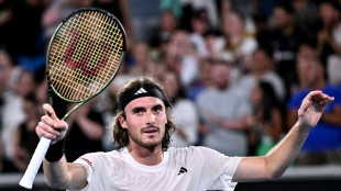 Tsitsipas shows fighting spirit at Australian Open  