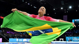 Brazil's Andrade reigns on vault as Biles falls to silver