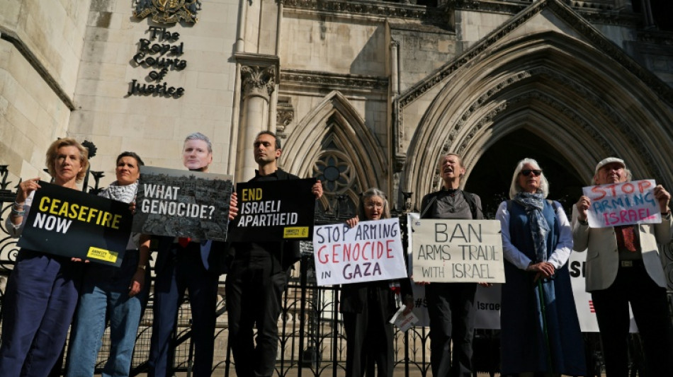 Devant la justice britannique, des ONG appellent à bloquer les ventes d'armes à Israël