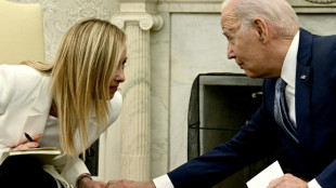 Biden recibi&oacute; a primera ministra italiana Meloni para hablar de China y Ucrania