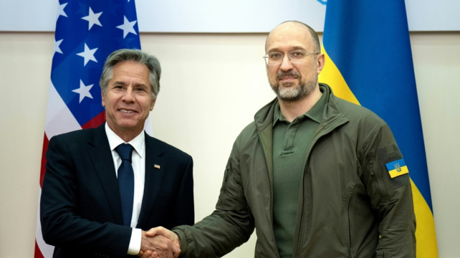 US-Au&szlig;enminister Blinken verspricht Ukraine weitere Hilfe bei Gegenoffensive