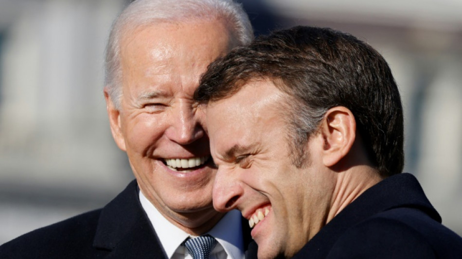 Biden recibe a Macron en la Casa Blanca en medio de la tensi&oacute;n comercial