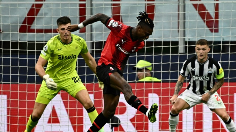 Newcastle hold AC Milan on Champions League return