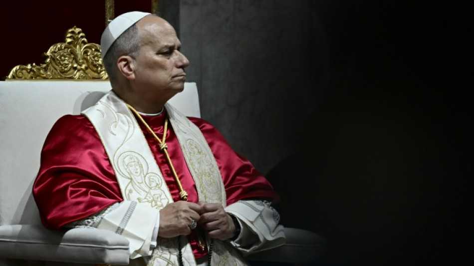 In fiery speech, Pope Leo says 'Enough to war!'