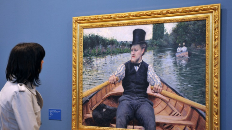 Un tableau de Caillebotte, "tr&eacute;sor national", entre au mus&eacute;e d'Orsay