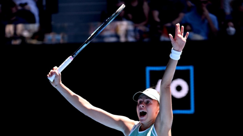 'Can't believe it': Linette shocks Garcia to reach Melbourne quarters