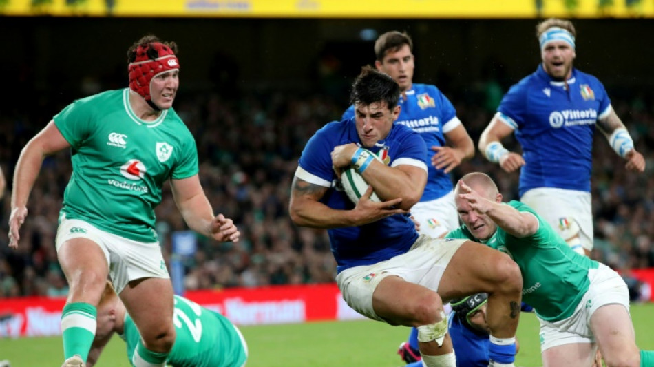 Italy's Rugby World Cup hopes hit as Menoncello ruled out