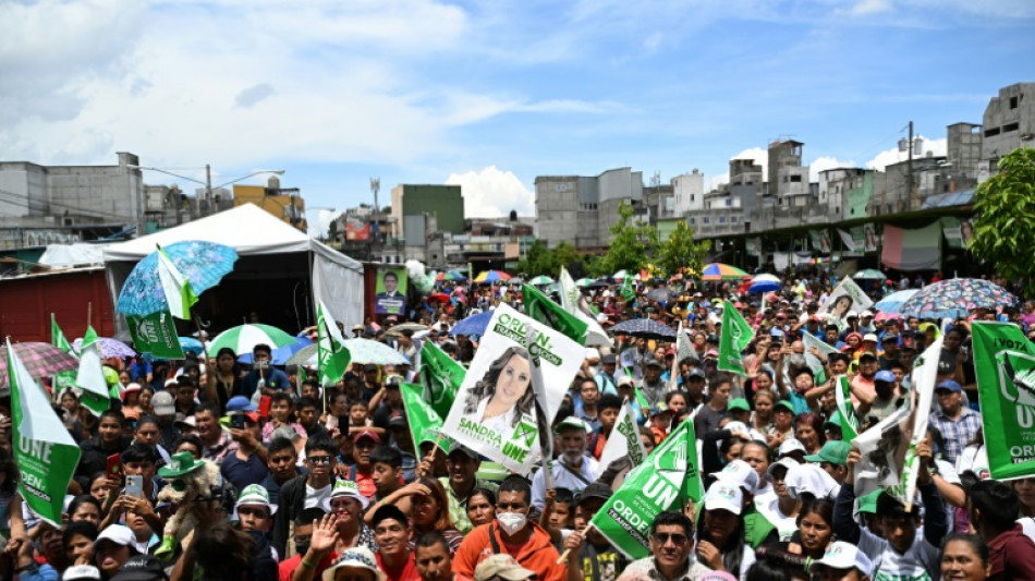 Sozialdemokratin geht als Favoritin in Pr&auml;sidentschaftswahl in Guatemala