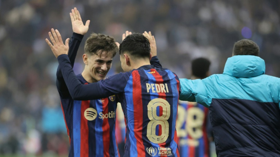 Barca's young stars hoping Super Cup trophy is first of 'new era'