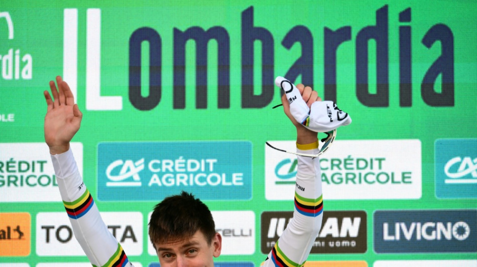 "Wie ein spitzer Pfeil": Pogacar wird zur Lombardei-Legende