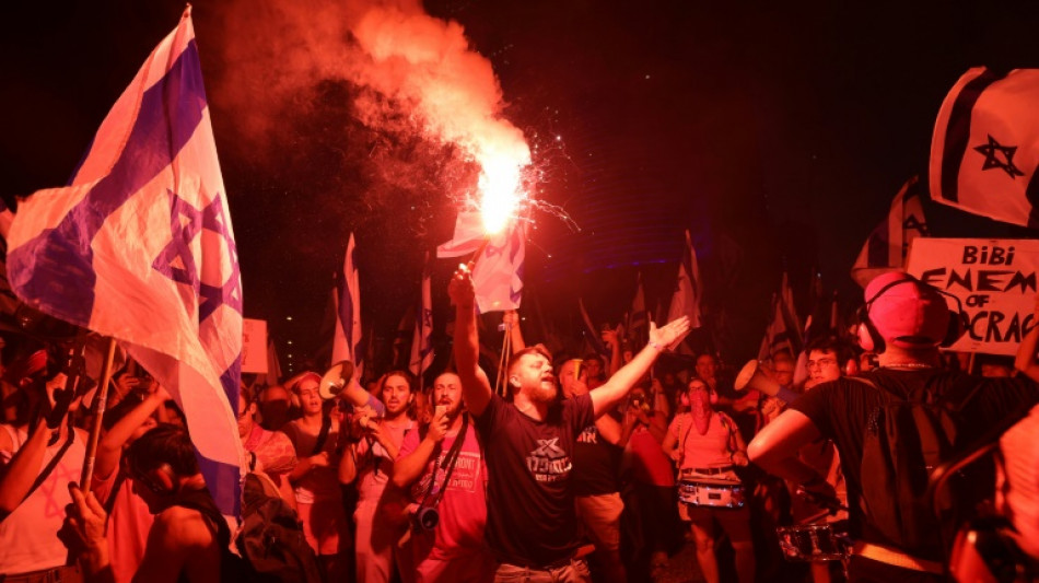 Zehntausende protestieren in Israel erneut gegen die Justizreform