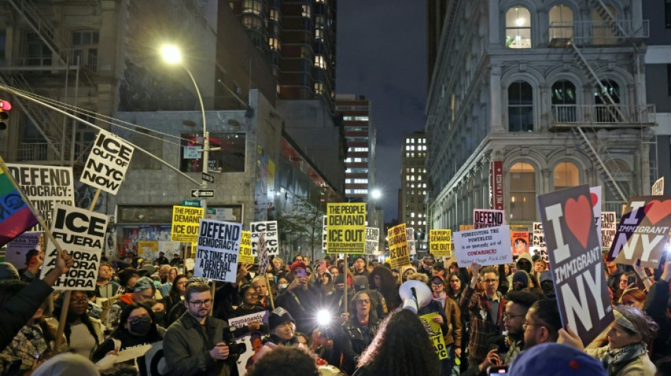 New York se mobilise contre Trump et sa police de l'immigration