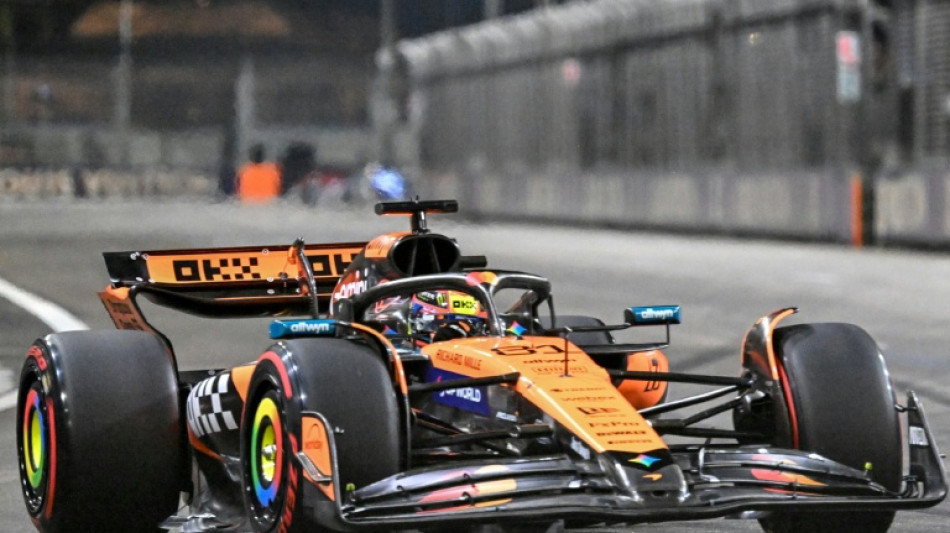 Piastri reage e é o mais rápido nos treinos livres do GP de Singapura de F1