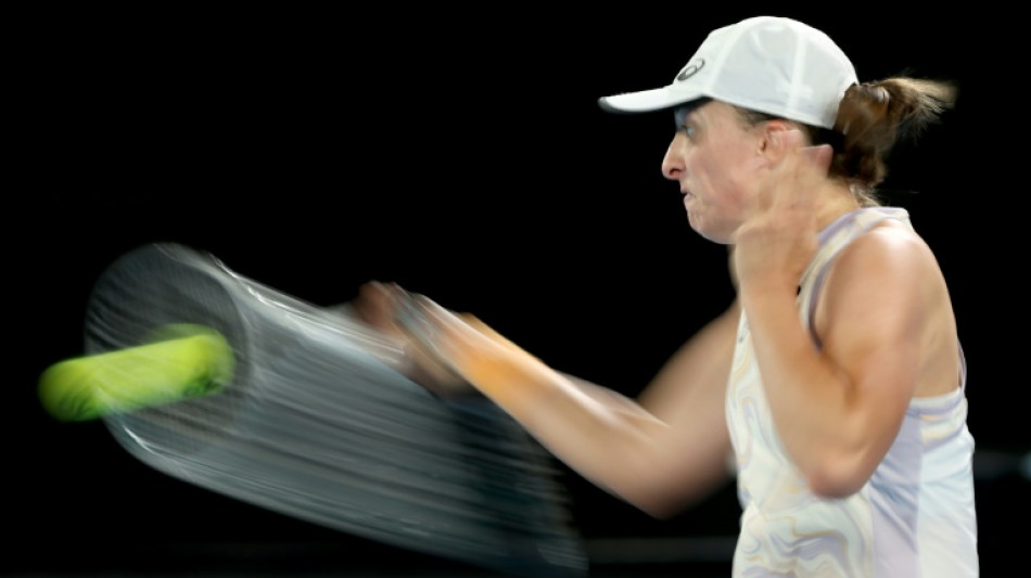 Swiatek senses chance as seeds tumble at Australian Open