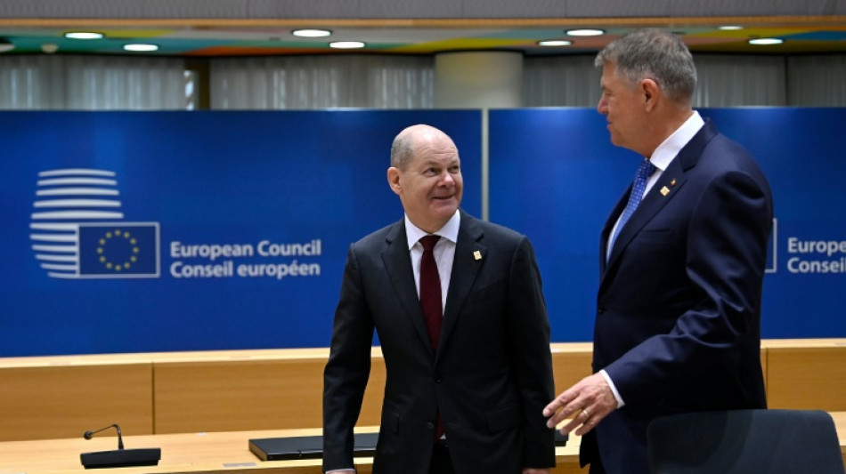 Kanzler Scholz zu erstem Besuch in Rum&auml;nien eingetroffen