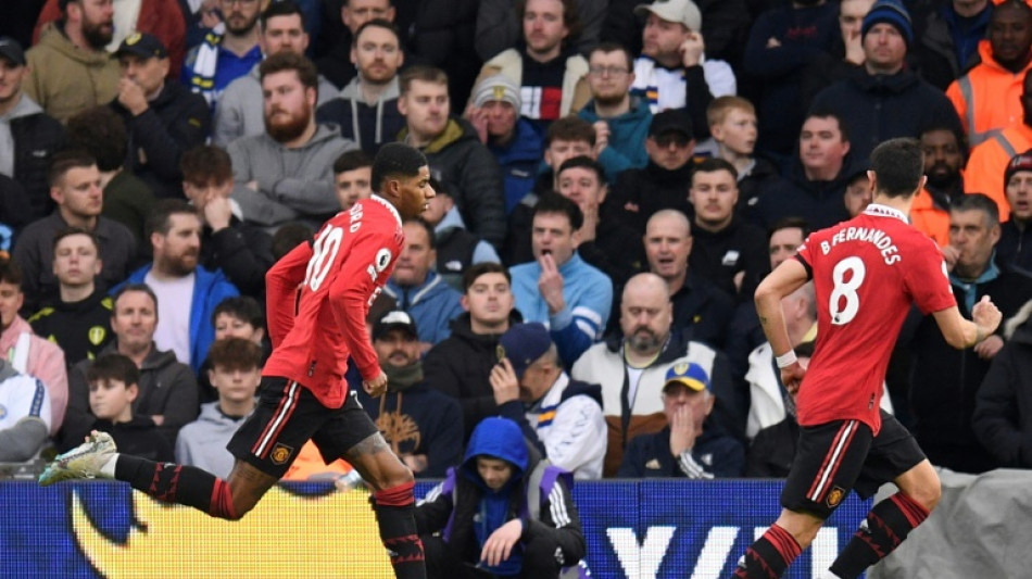 Rashford strikes again as Man Utd late show sinks Leeds