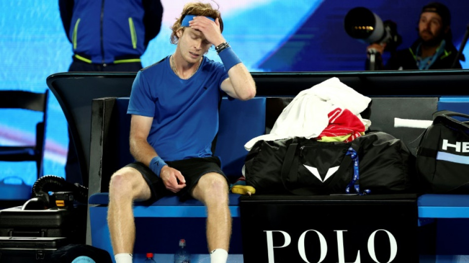 Rublev says getting better despite seventh major quarter-final loss