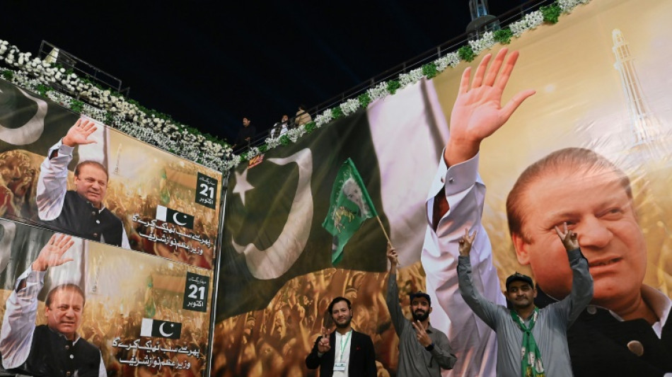 Pakistans Ex-Premier Sharif kehrt aus dem Exil zur&uuml;ck