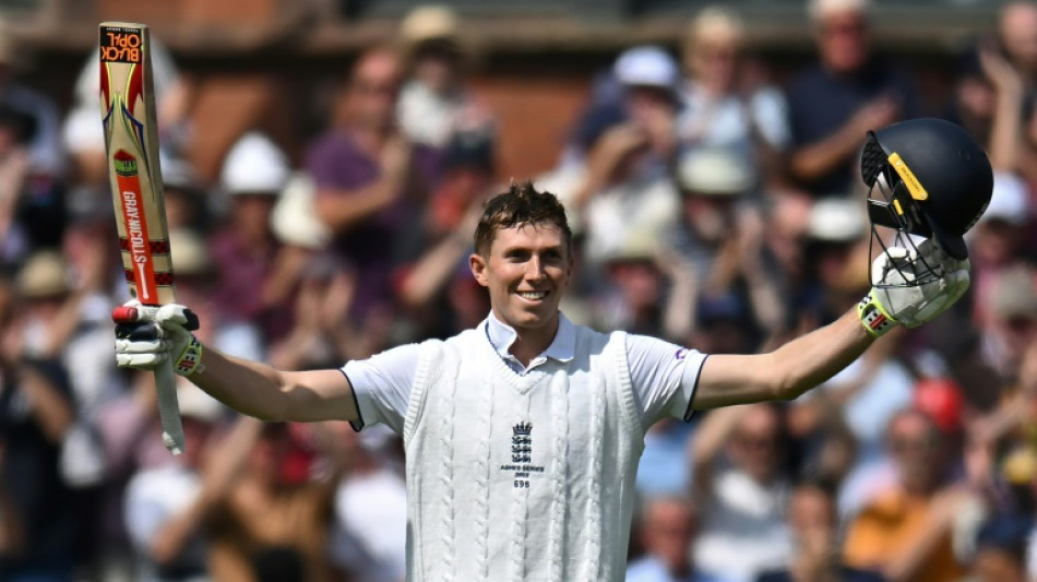 Crawley glad to repay England faith with stunning Ashes century