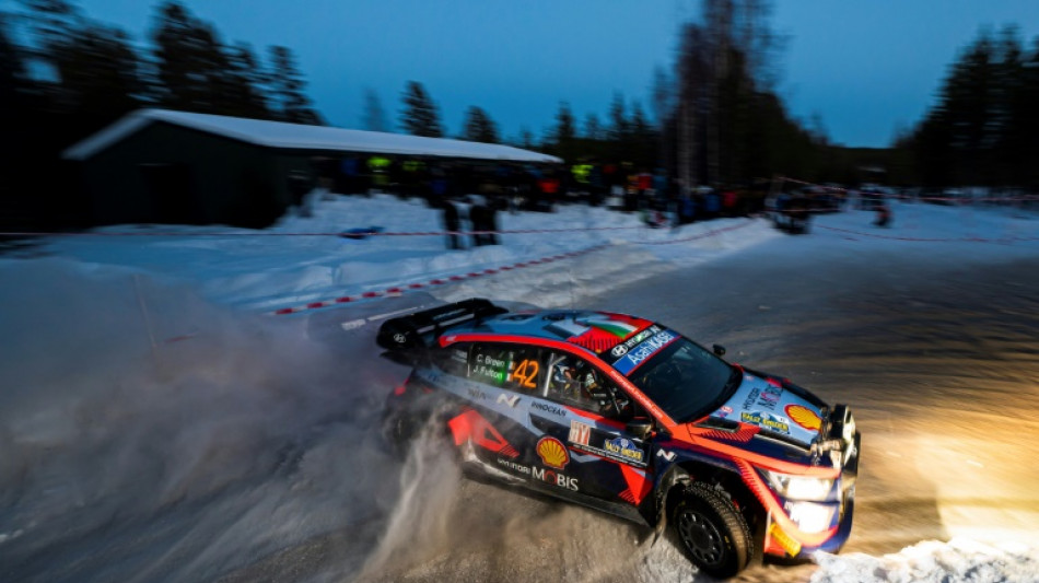 Breen leads 'Mad Hatter's Tea Party' in Rally of Sweden