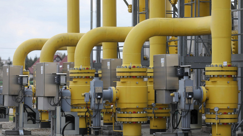 Il gas chiude in calo a 40,59 euro al megawattora