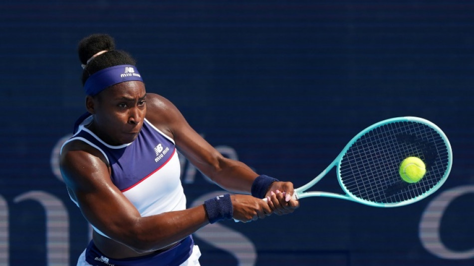 Tennis: Gauff efface Bronzetti et passe en quarts à Cincinnati