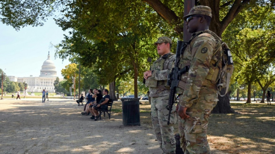 Protest gegen Trump: Demonstration in Washington gegen Einsatz der Nationalgarde