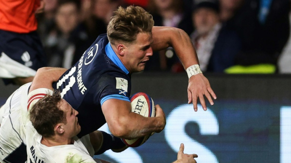 Van der Merwe's late try gives Scotland Six Nations win over England