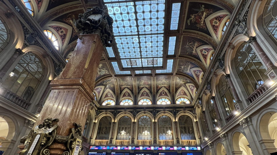 Borsa: l'Europa affonda con i dazi della Cina, Milano -7,1%